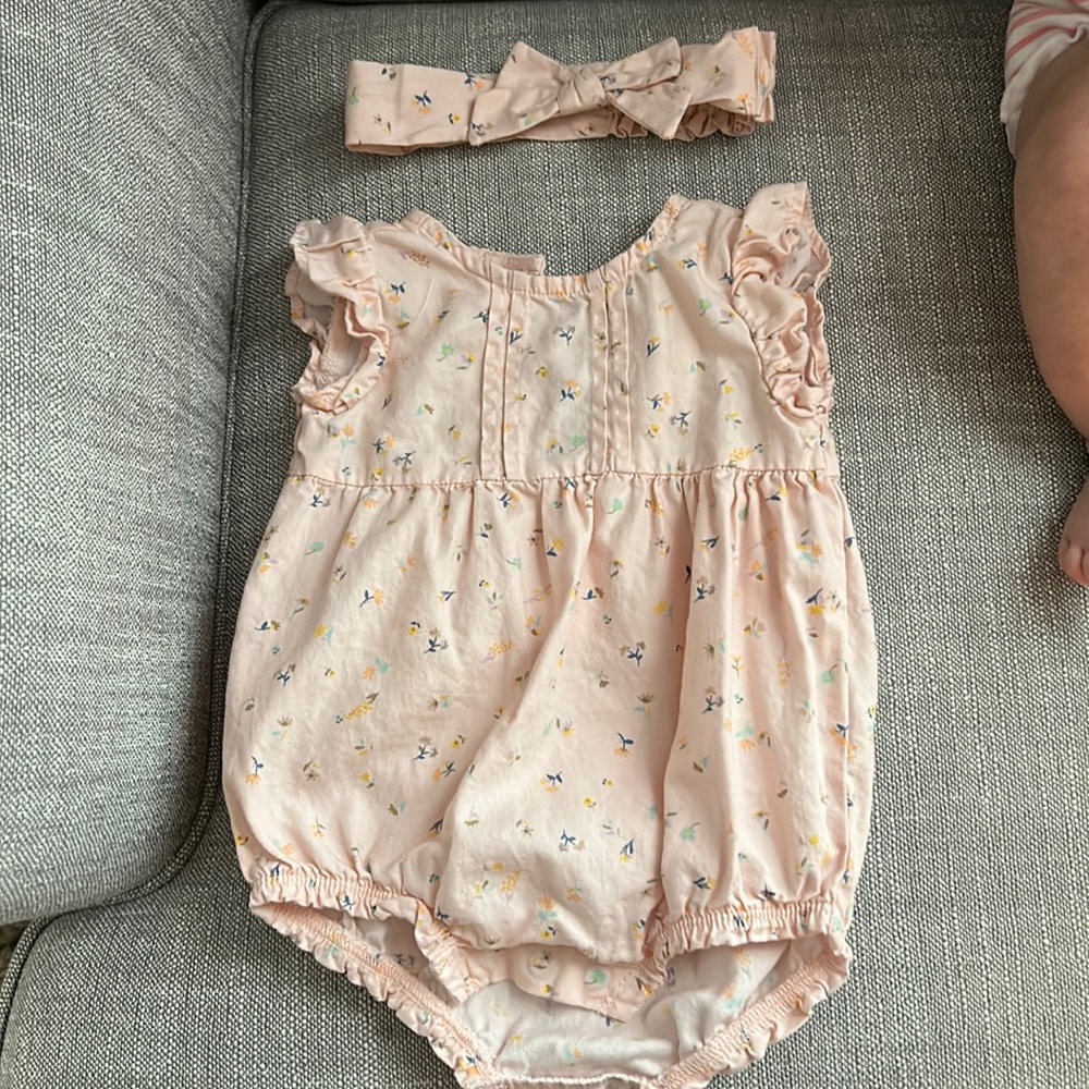 Baby Girl One Piece 0-3 Mo